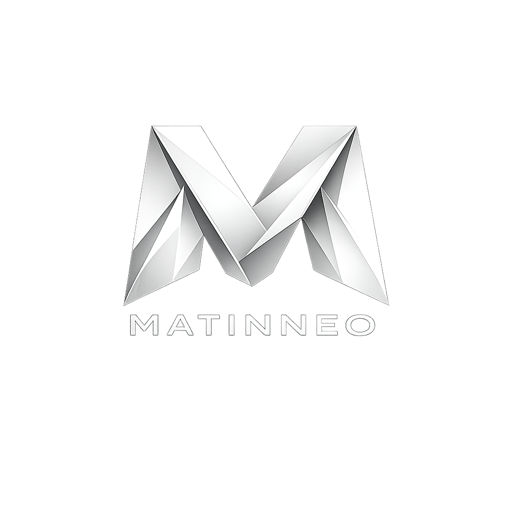 Logo blanco de Matinneo